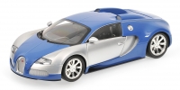 Bugatti Veyron Centenaire chrome/blue